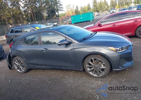 2020 Hyundai Veloster 2.0 Premium из США, поврежденный, VIN KMHTG6AF3LU031489